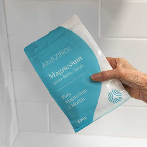 Magnesium bath flakes 800g package