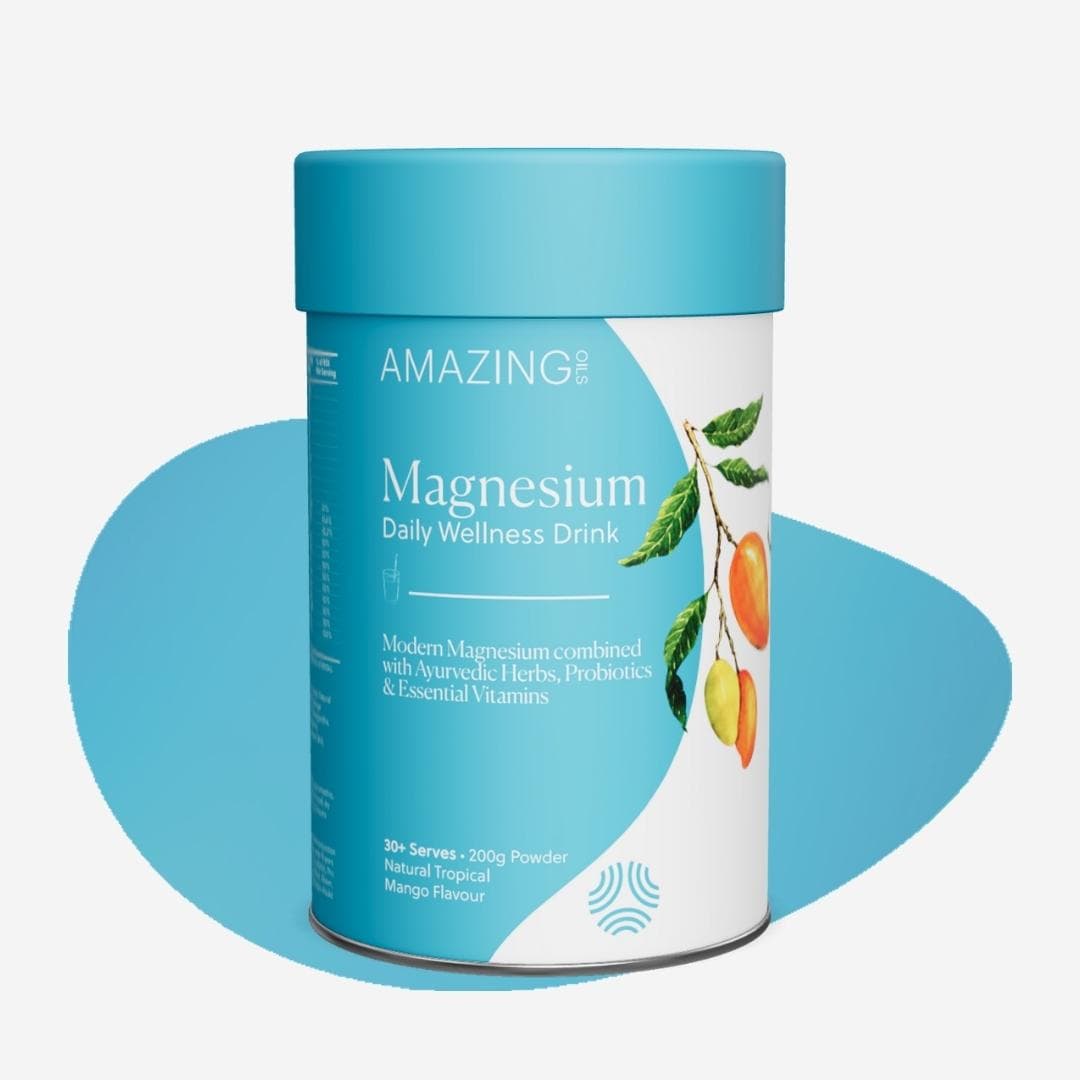 magnesium powder daily wellness drink amazing oils