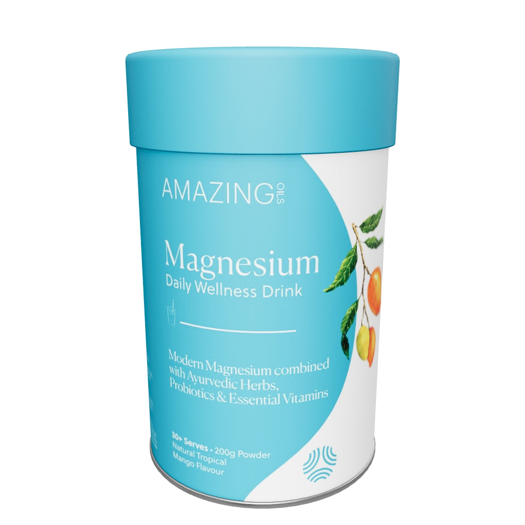 magnesium powder daily wellness drink amazing oils